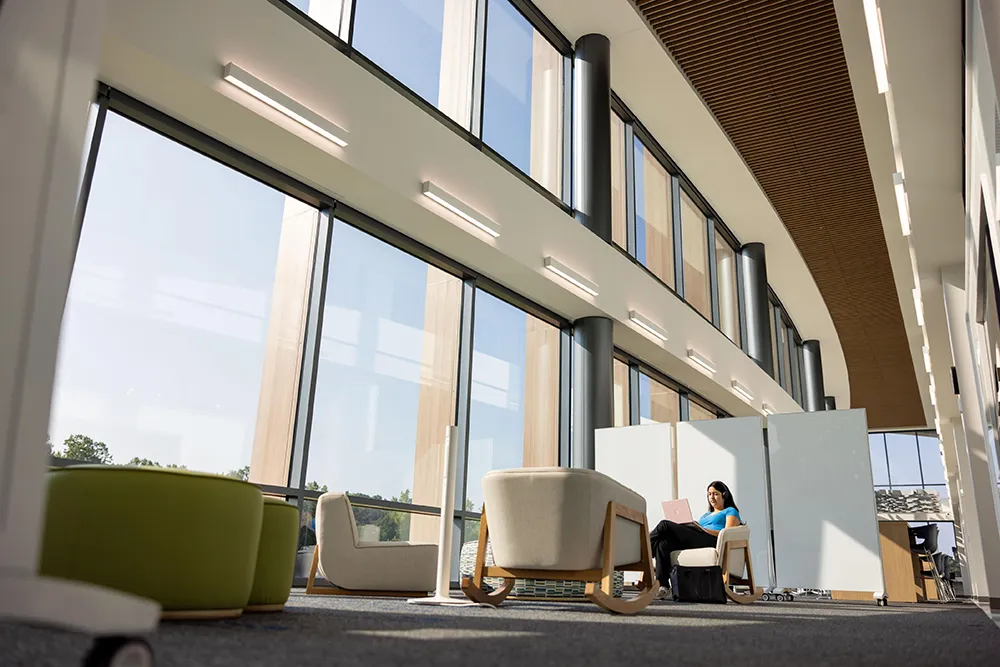 The Education and Innovation Center at Wake Tech East has been recognized for its sustainability.