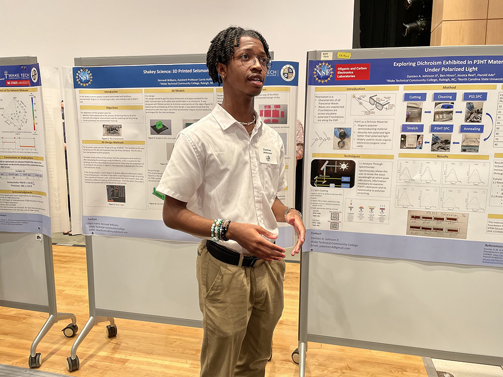 Undergraduate Research on Display