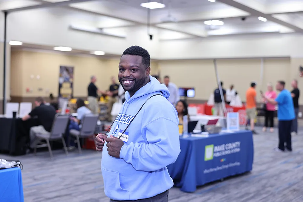 More than 100 veterans and active-duty military personnel attended the Veterans Employment and Resource Summit at Wake Tech.
