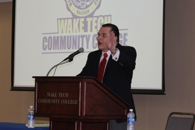 dr. Stephen Scott, Wake Tech President