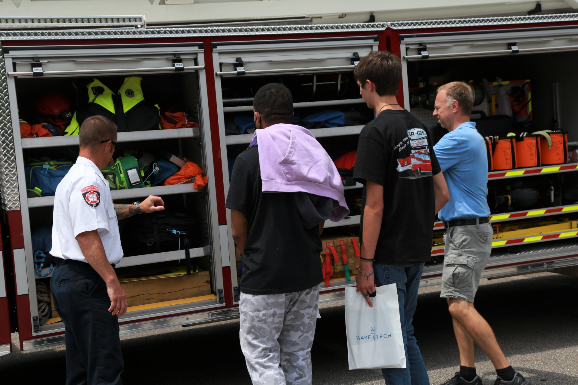 Wake County Students Explore Public Safety Careers