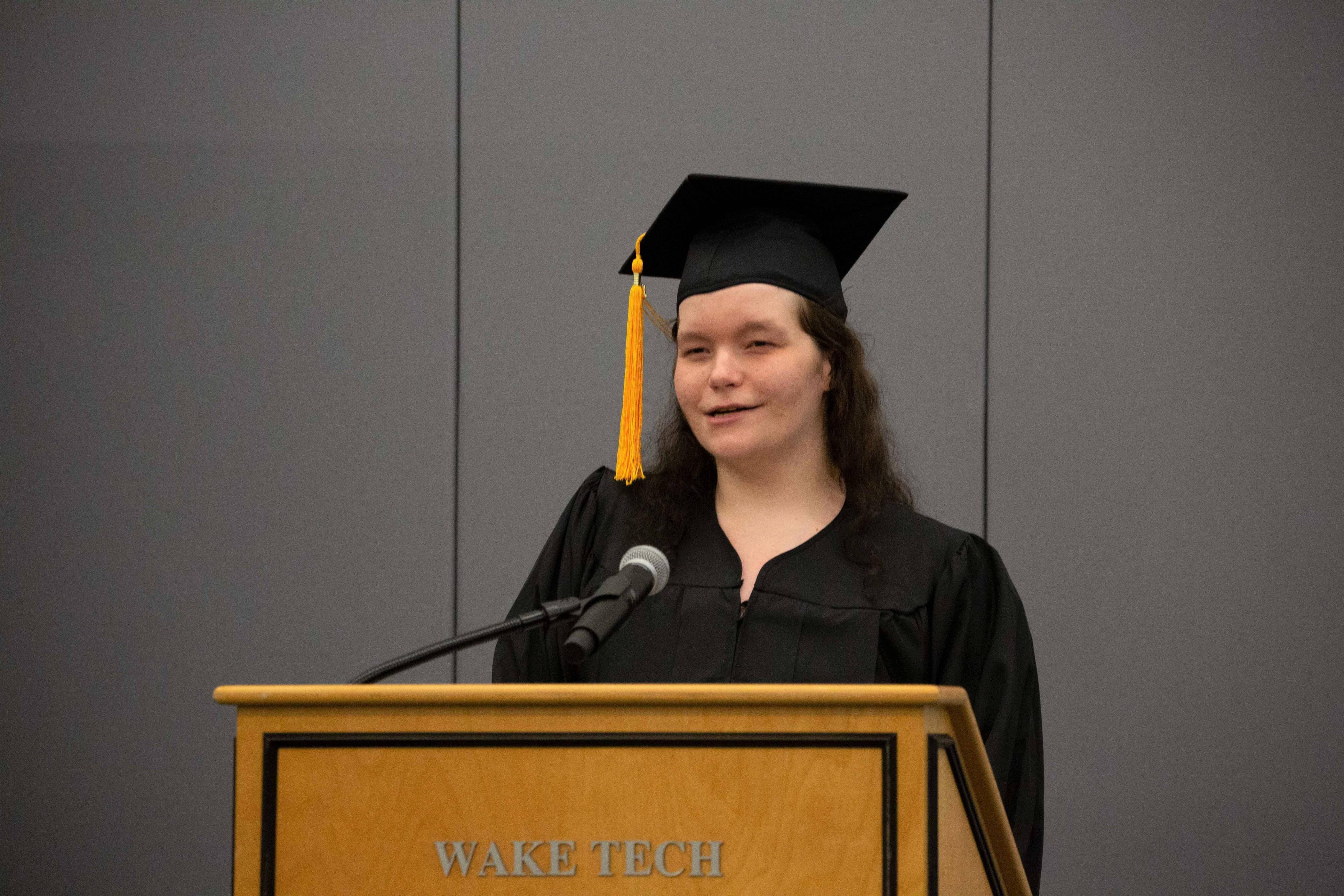 Kayla Johnson, graduate