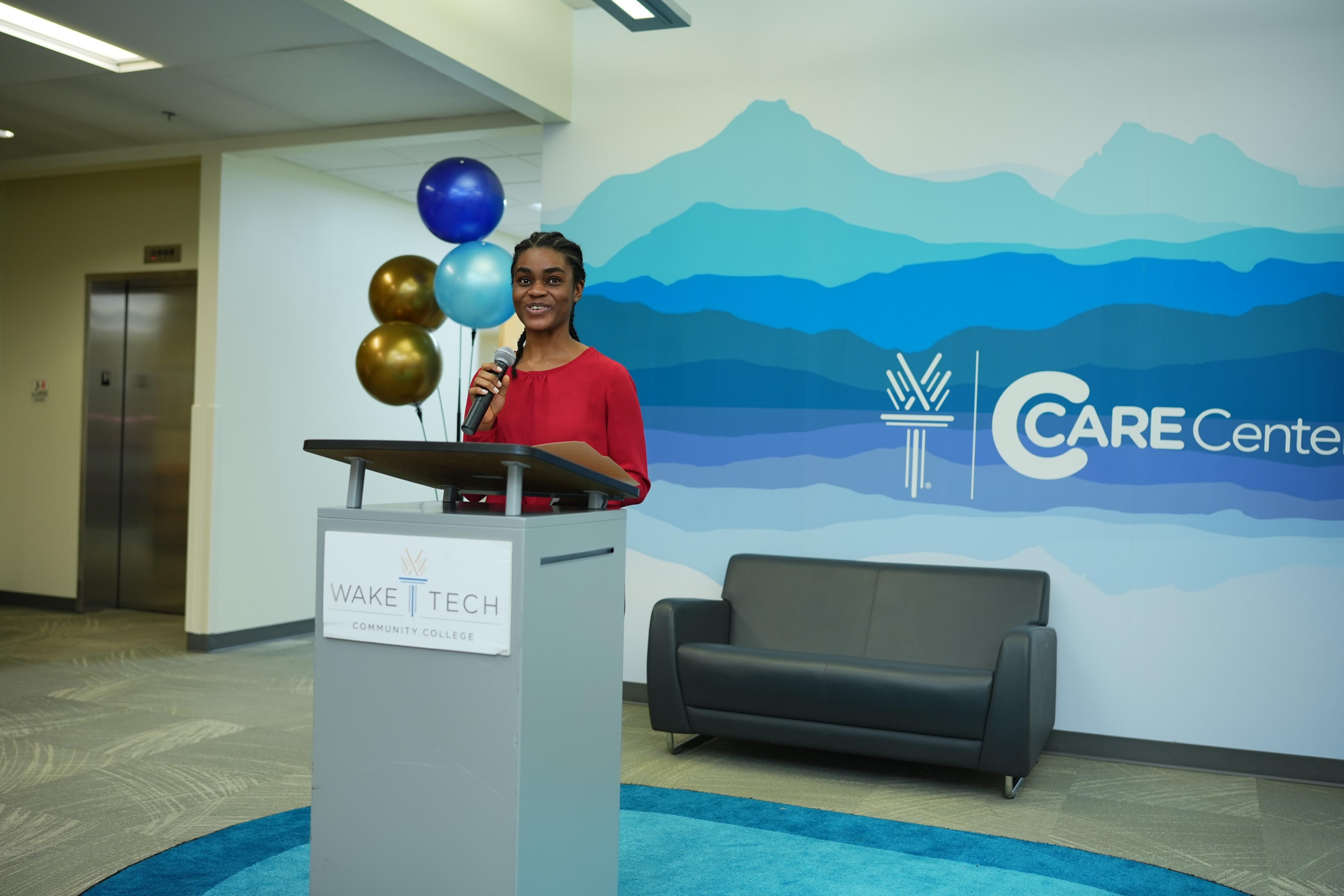 Amarachi Ekwegh, Care Center ambassador 