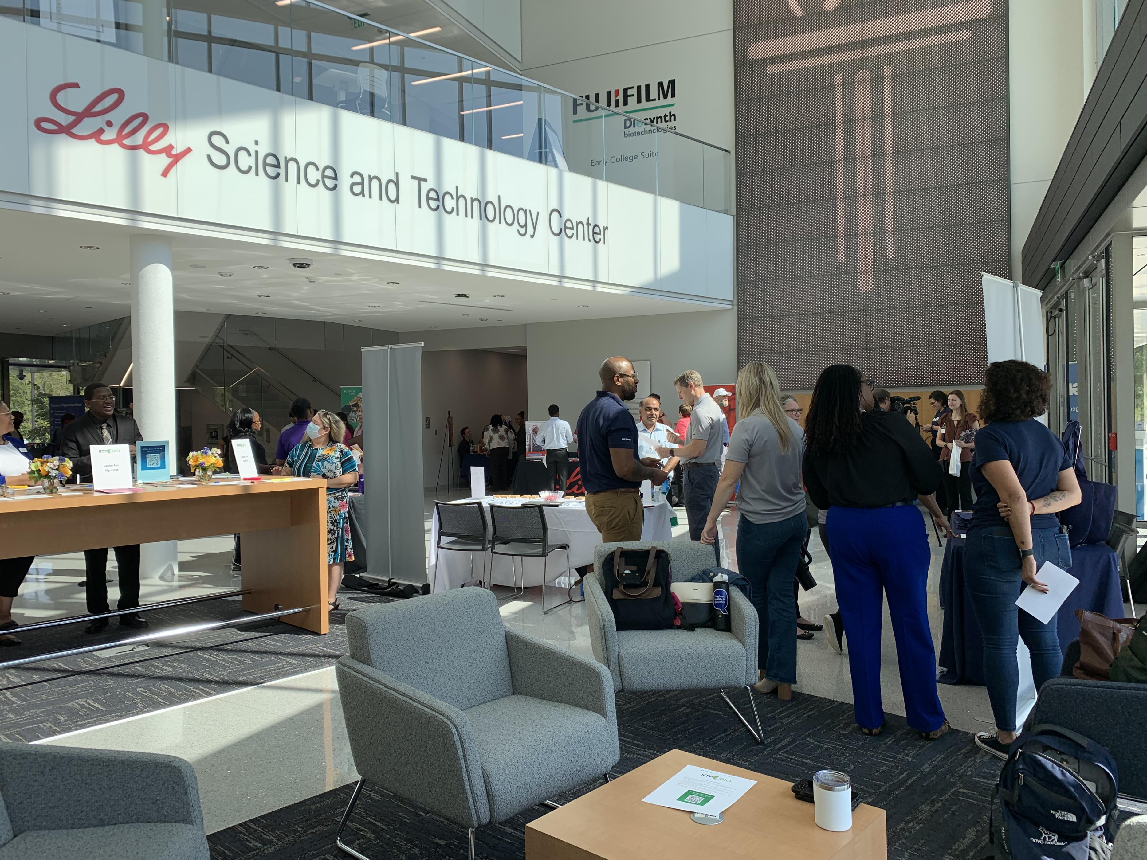 Biotech Companies Recruit Students, Alumni