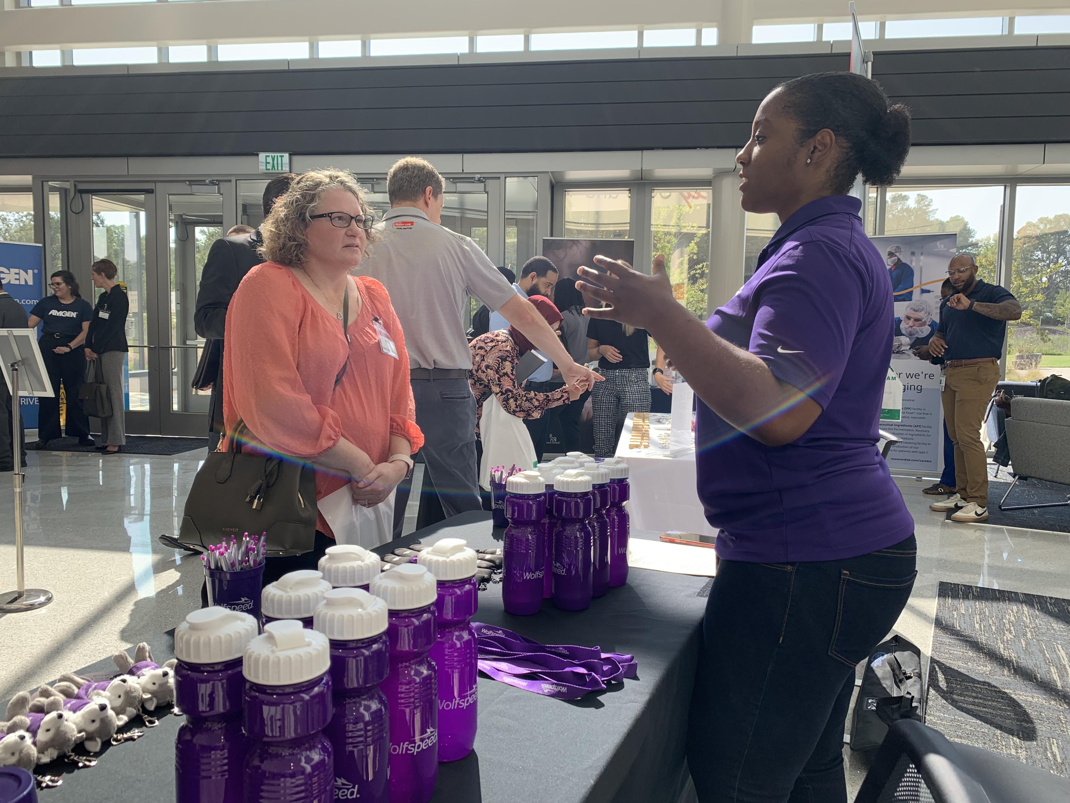 Biotech Companies Recruit Students, Alumni