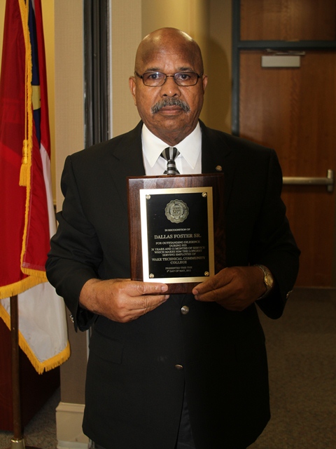 Wake Tech Honors Longest-Serving Employee