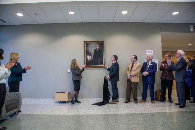 Portrait of Dr. Stephen C. Scott Unveiled at Campus Named in His Honor  