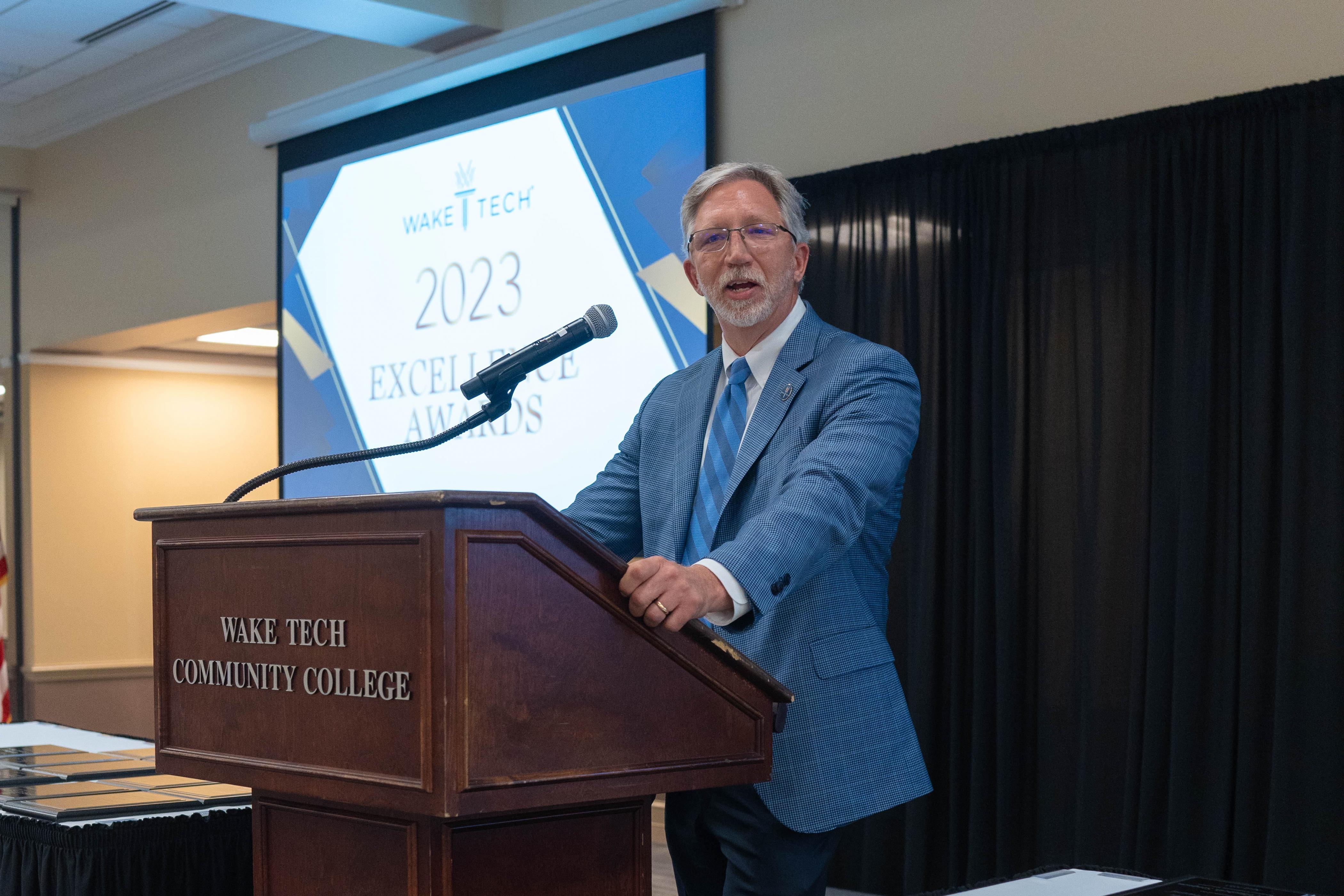 Dr. Scott Ralls, President of Wake Tech 