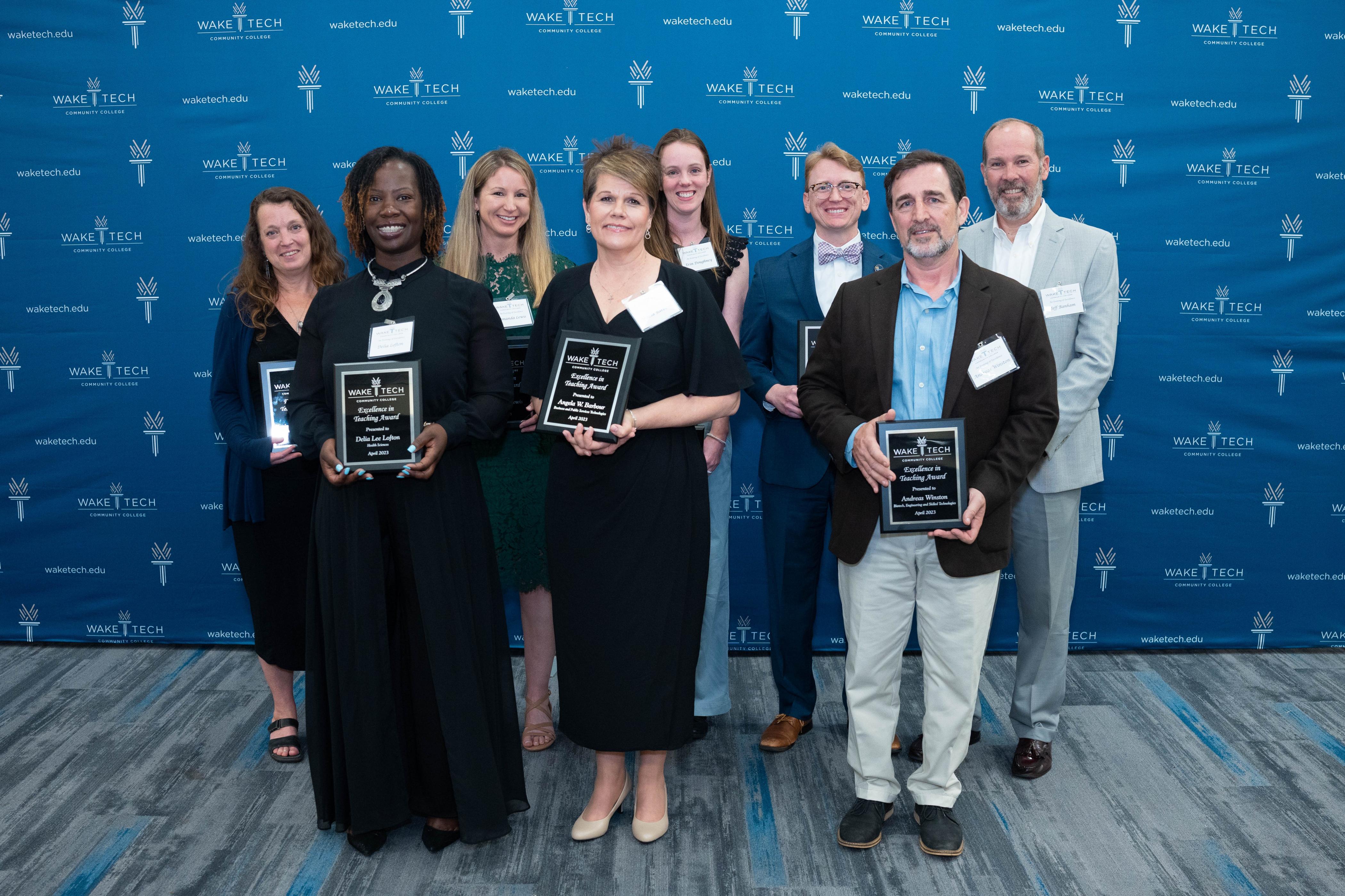 Excellence in Teaching Award Winners
