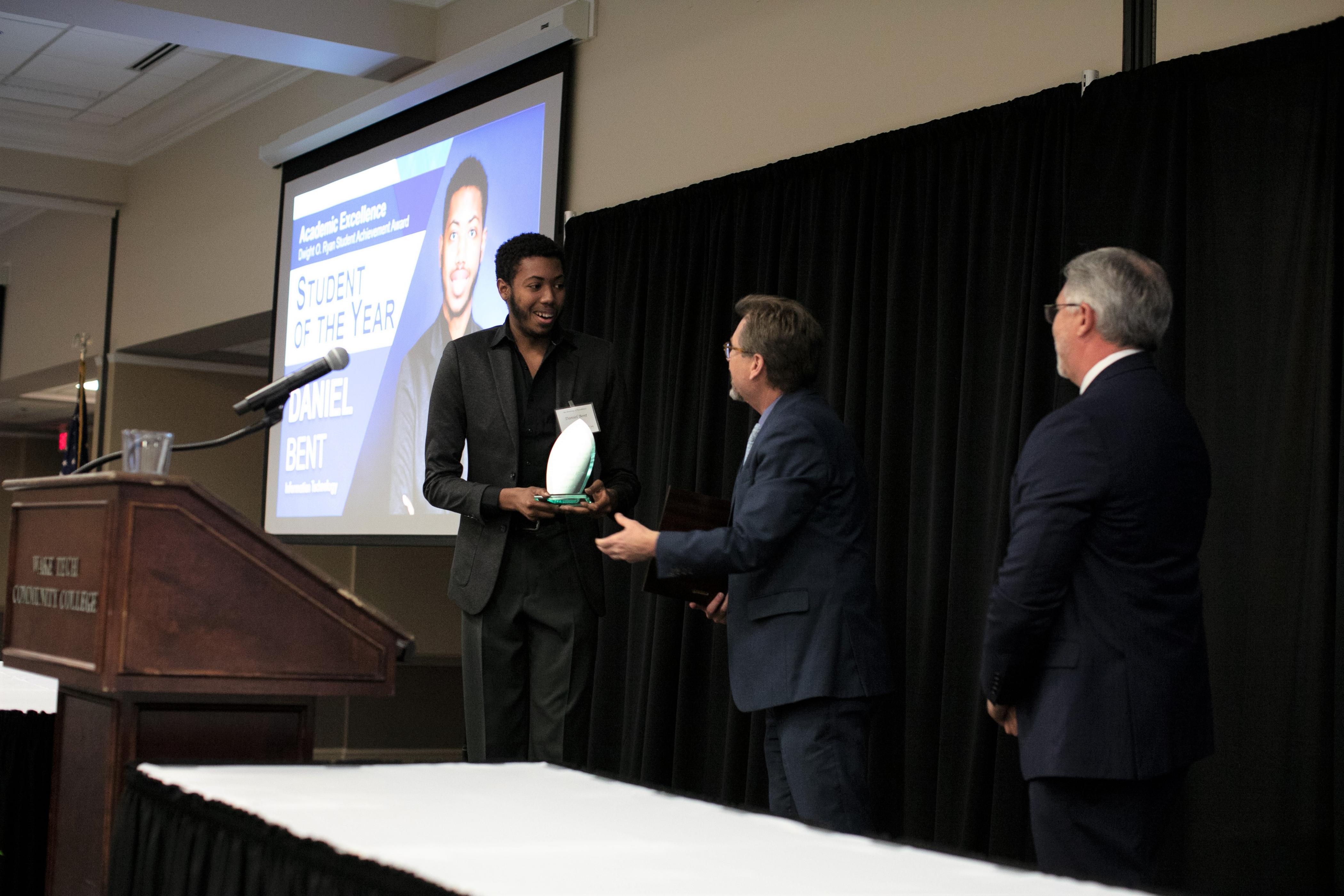 Daniel Bent, Dwight O. Ryan Outstanding Student of the Year