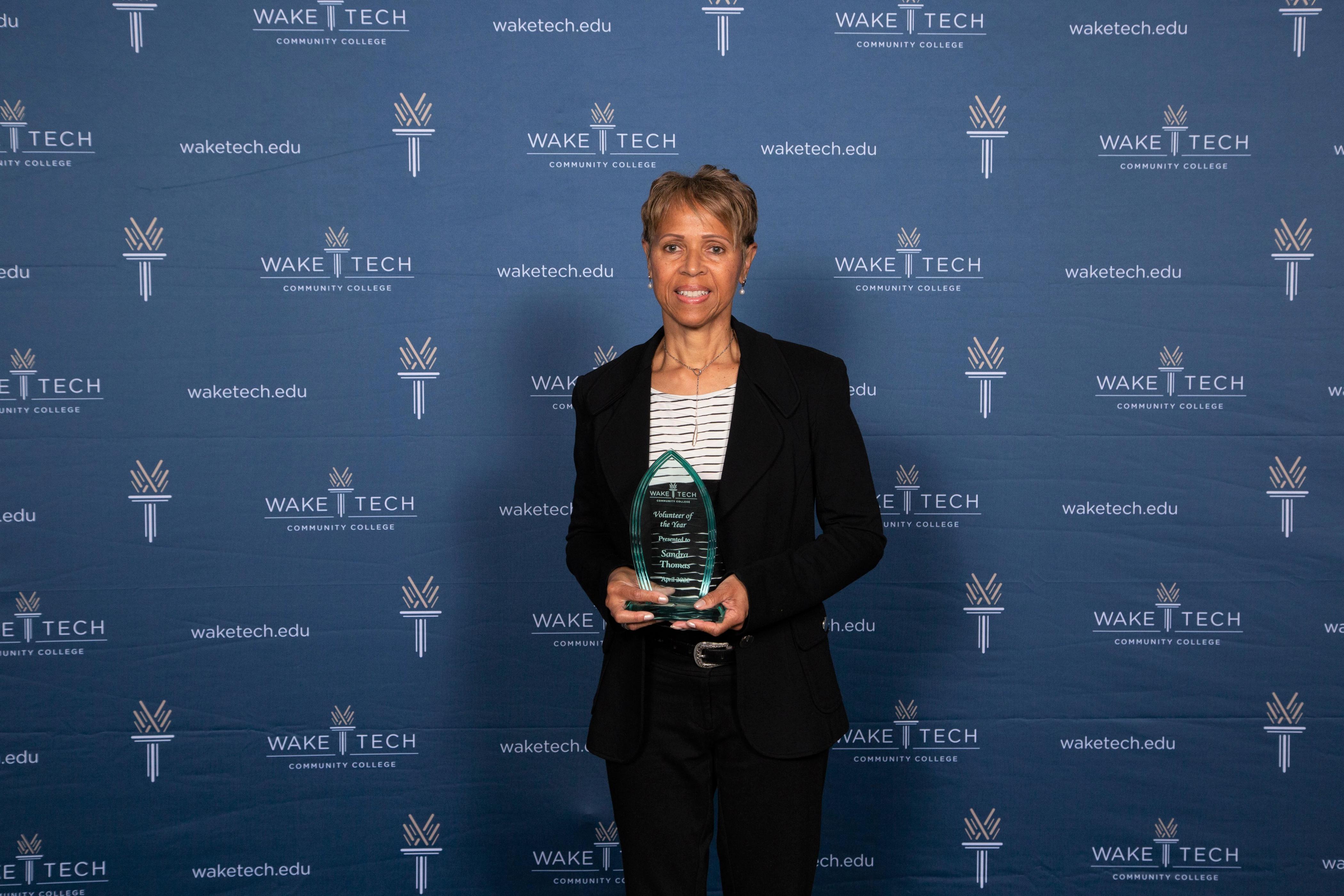 Sandra Thomas, Volunteer of the Year 