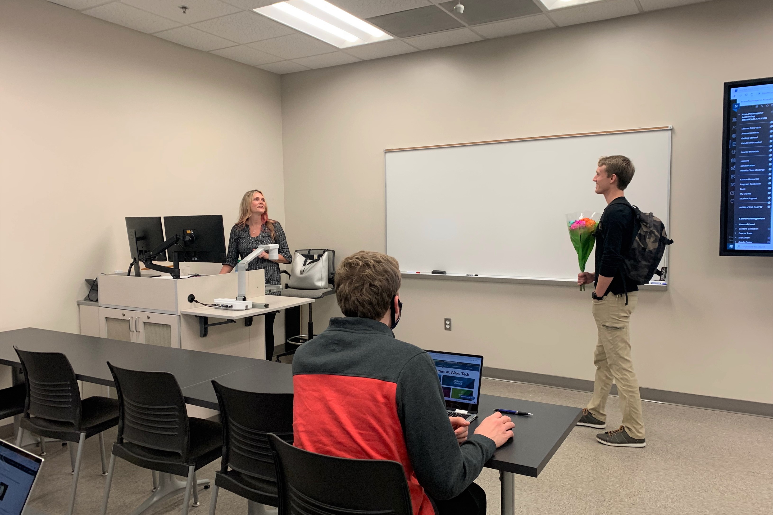 College Welcomes Students to Spring Semester, Southern Wake Campus