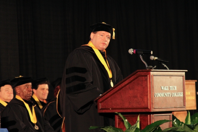 Wake Tech Hosts First December Commencement on Campus