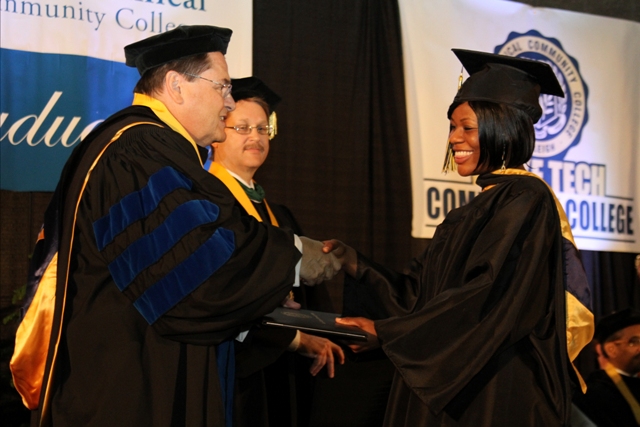 Wake Tech Hosts First December Commencement on Campus