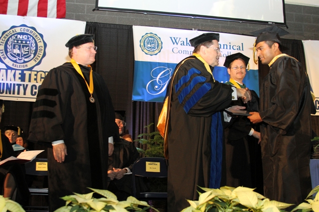 Wake Tech Hosts First December Commencement on Campus