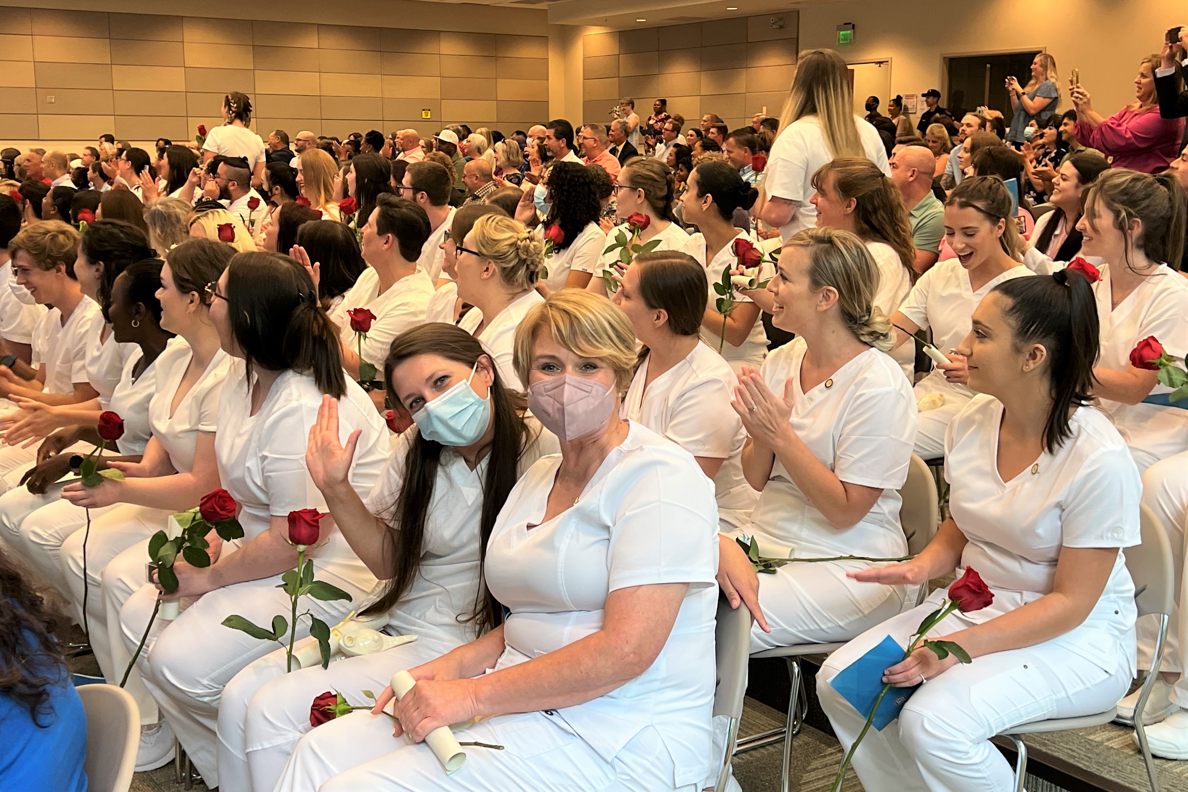 College Holds In-Person Nursing Pinning Ceremony