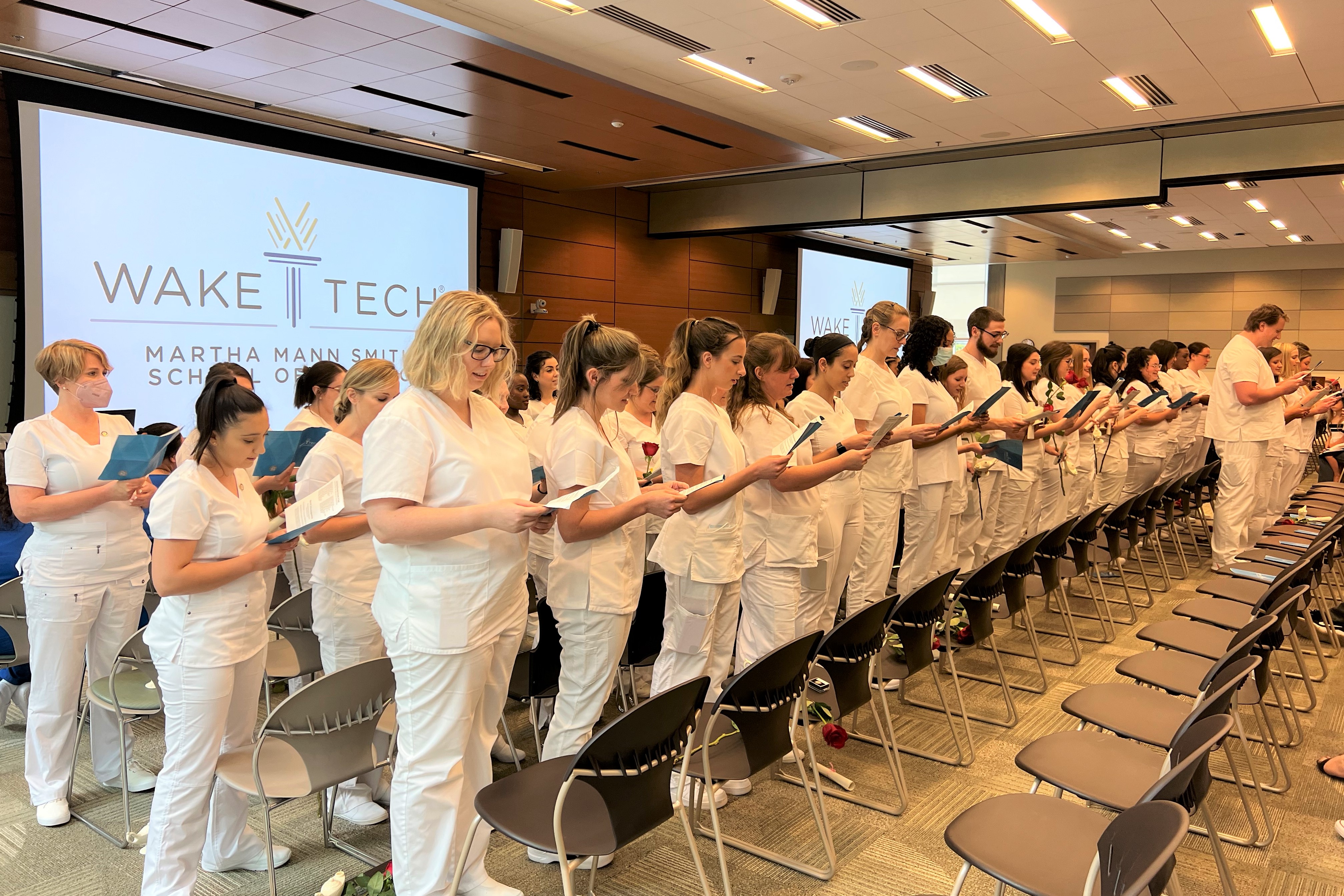 College Holds In-Person Nursing Pinning Ceremony