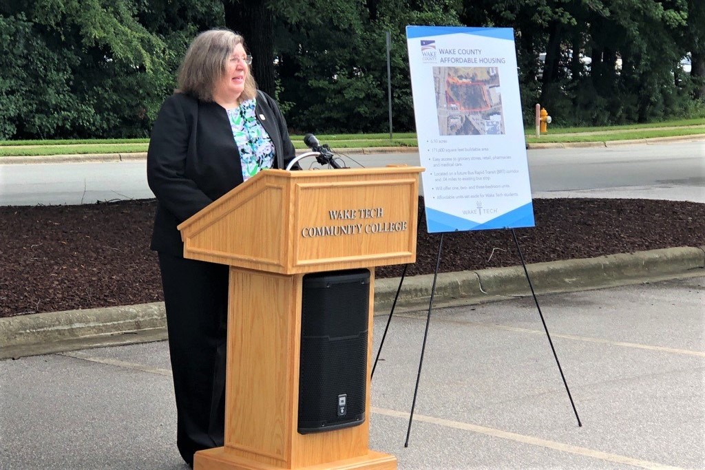 Alicia Arnold, Wake County Housing Affordability and Community Revitalization Department Director of Equitable Housing and Community Development 