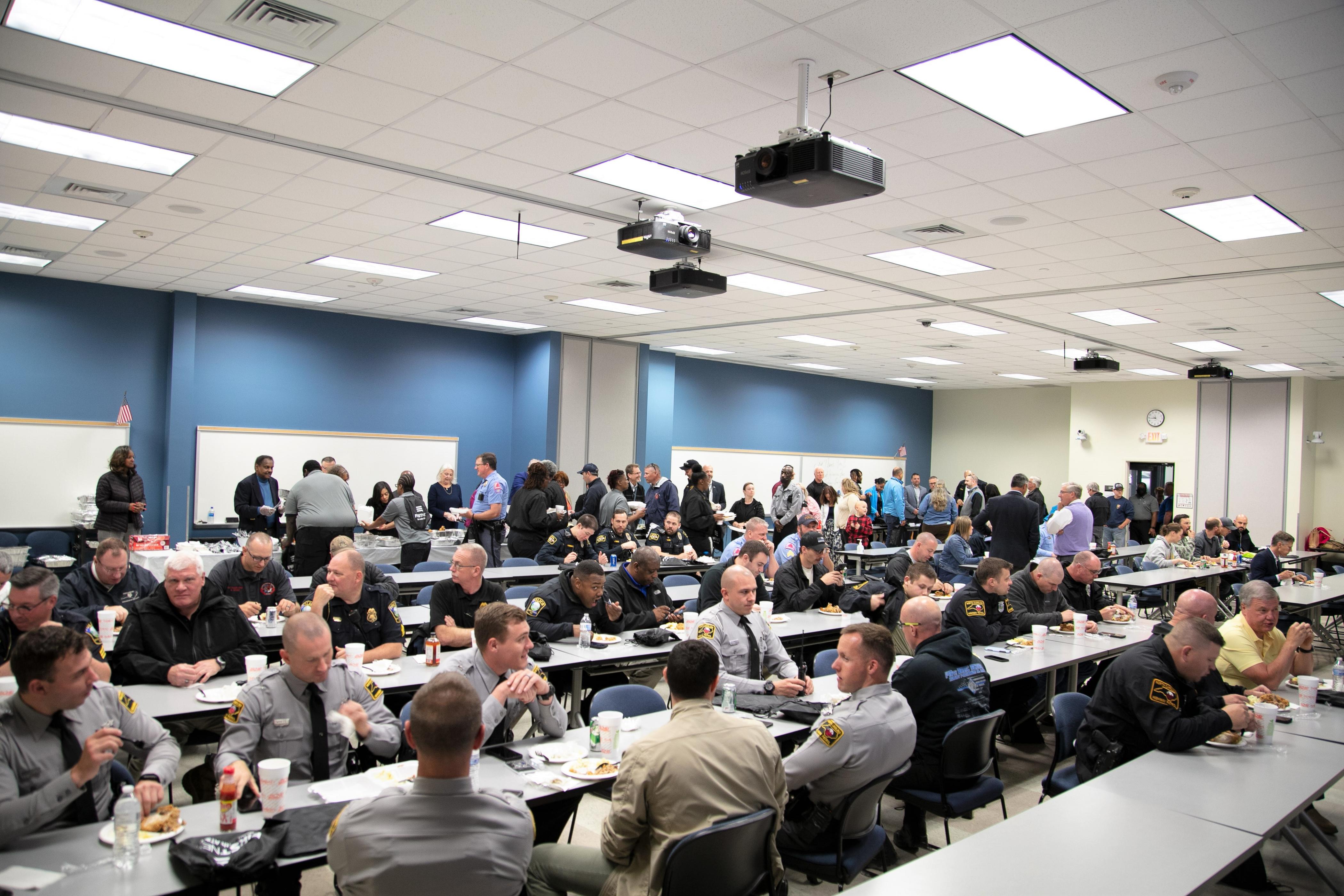 College Honors First Responders