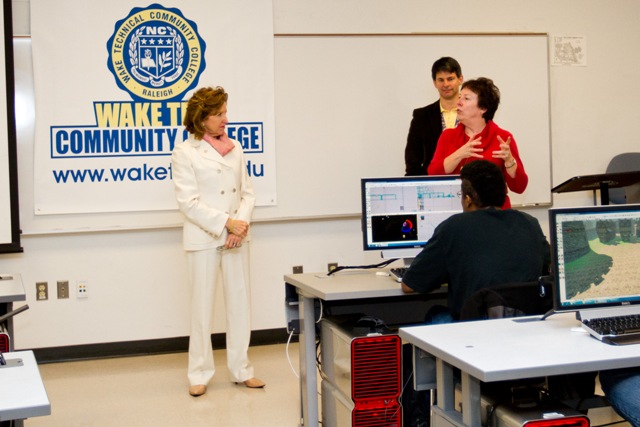 Wake Tech Hosts U.S. Senator Kay Hagan