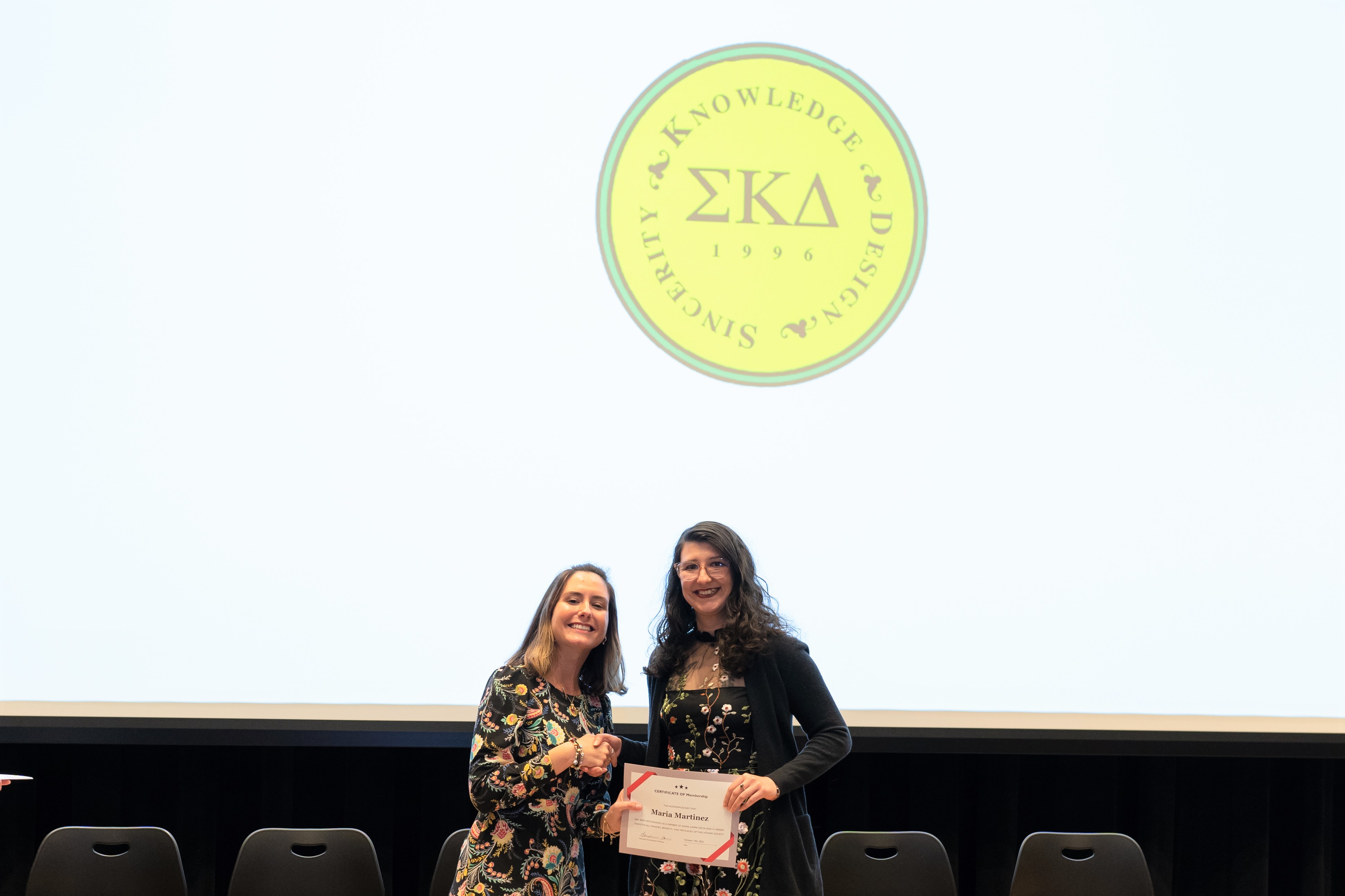 College Celebrates Newest Honor Society