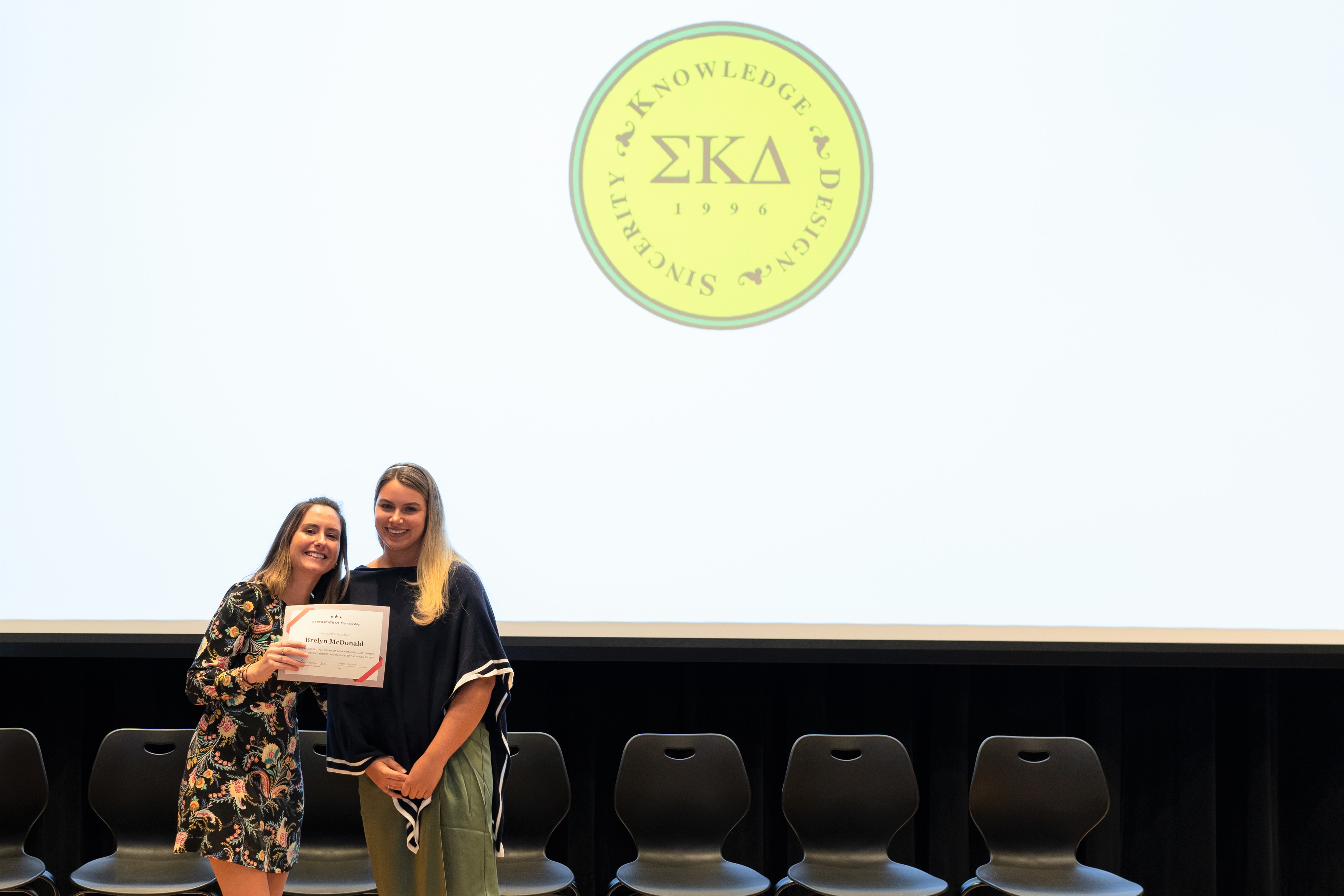 College Celebrates Newest Honor Society