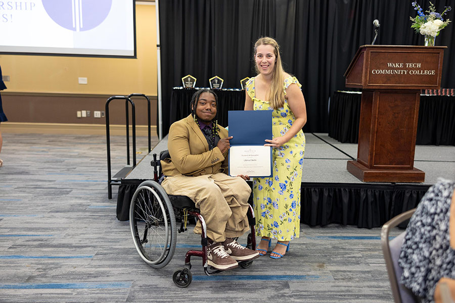 Wake Tech celebrates its outstanding student leaders.