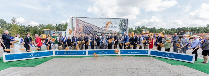 Wake Tech Breaks Ground on Innovative RTP Campus
