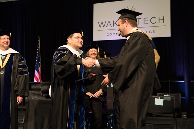 Wake Tech Hosts Commencement Exercises