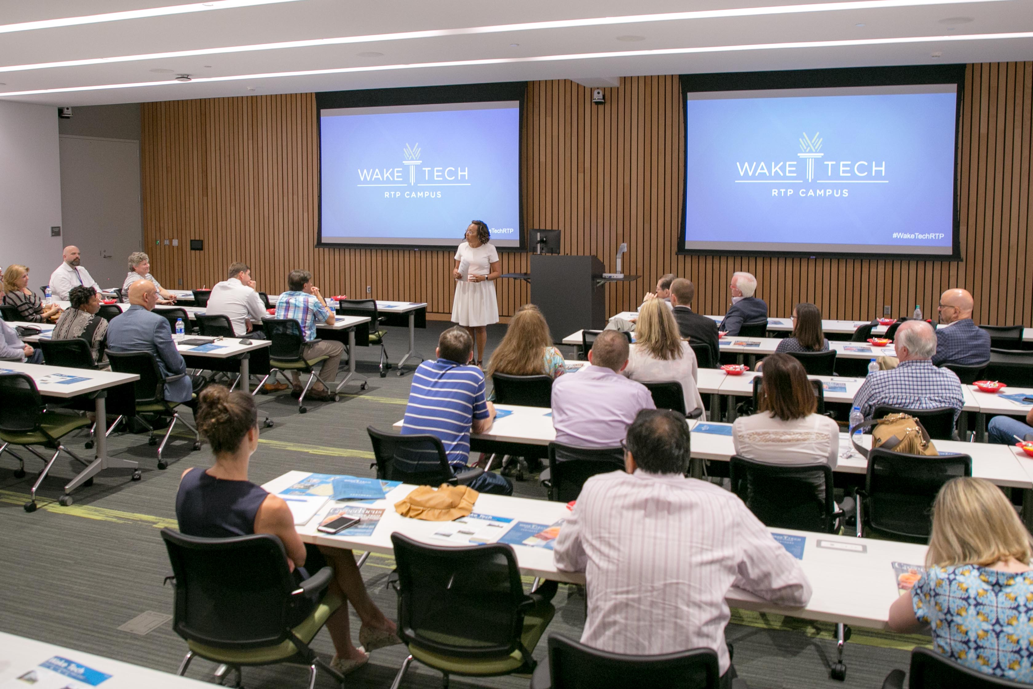 Business Leaders Get Sneak Peak of New RTP Campus