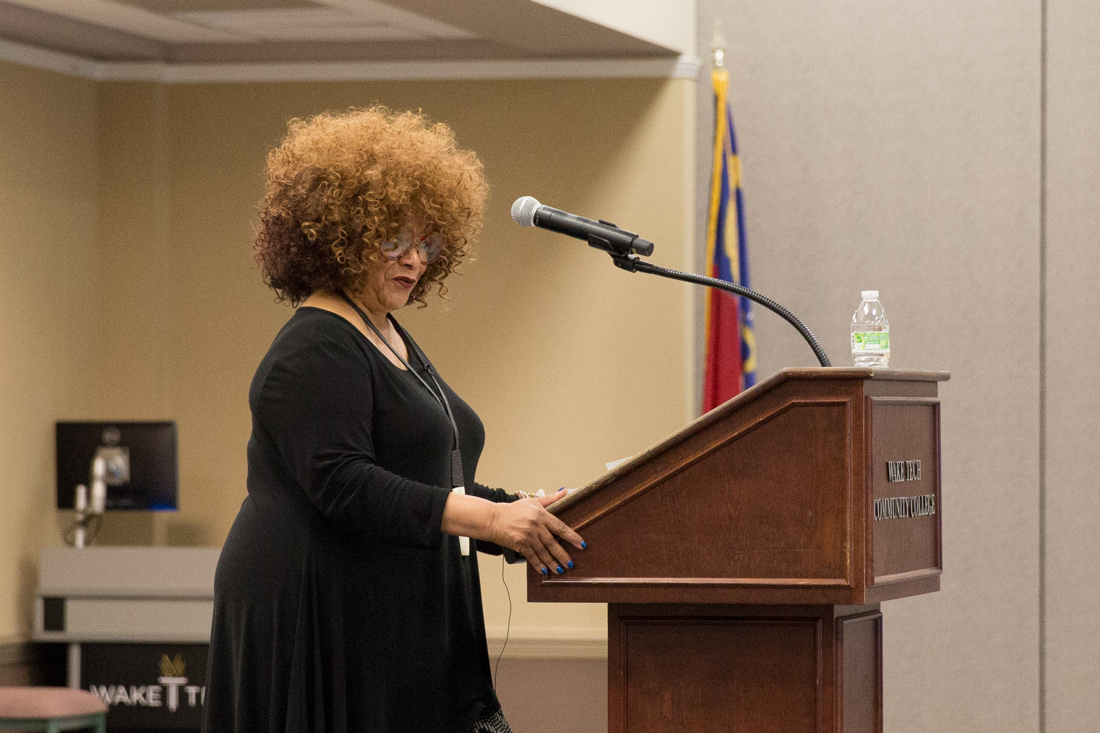 NC Poet Laureate Jaki Shelton Green Visits Southern Wake Campus
