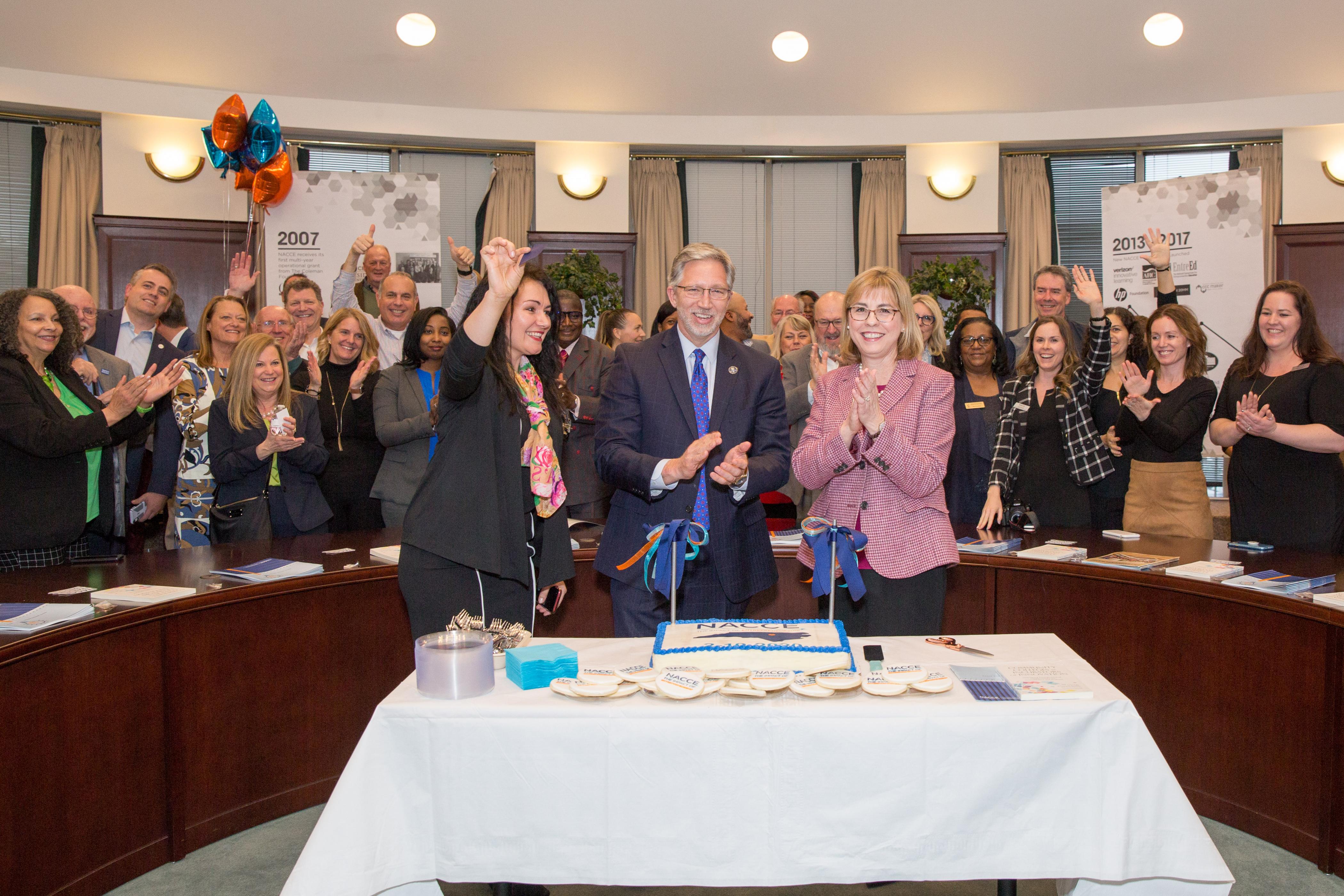 Wake Tech Welcomes National Entrepreneurship Organization to Western Wake Campus