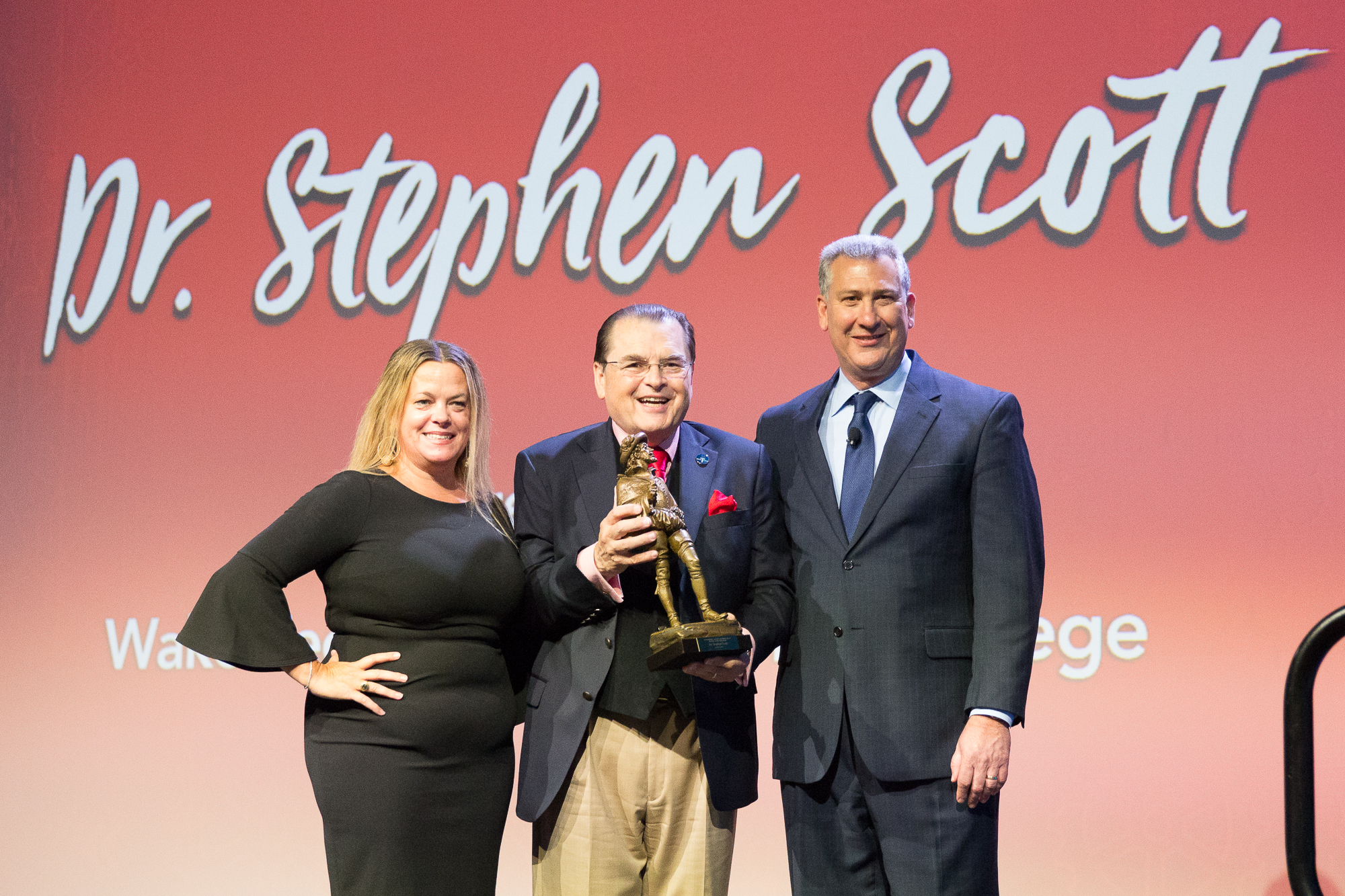 Dr. Scott Honored with Thad Eure Jr. Memorial Award