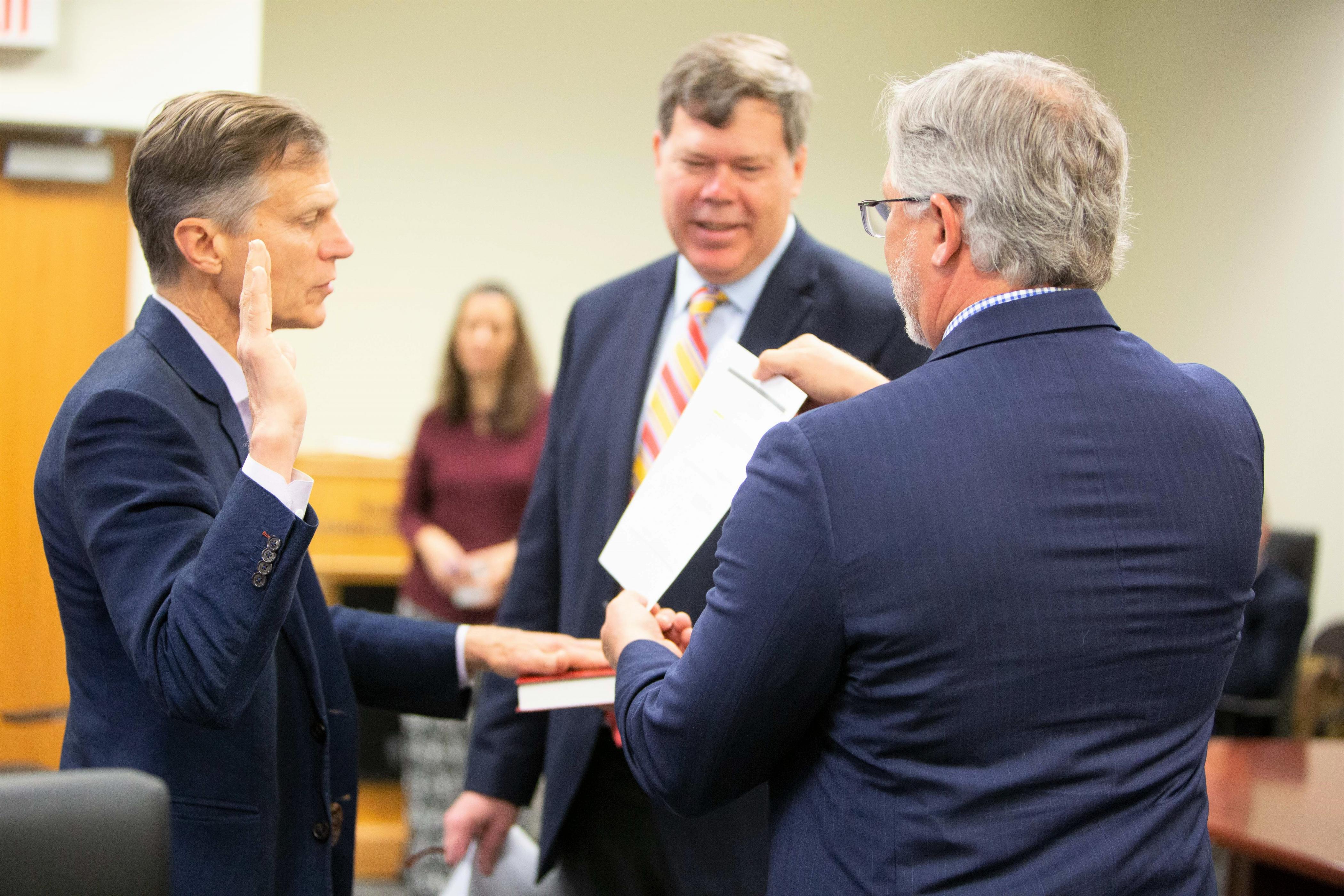 John Boswell, new member Wake Tech Board of Trustees 