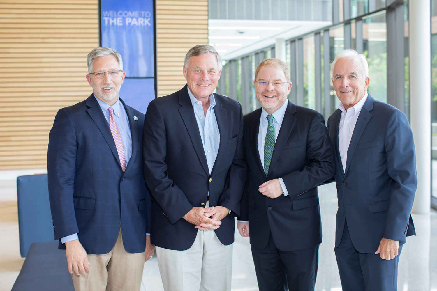 U.S. Senator Richard Burr Visits the RTP Campus
