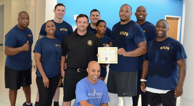 Campus Police Officers Host Dodgeball Competition 