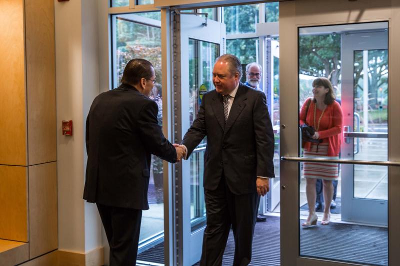U.S Representative George Holding Visits Wake Tech