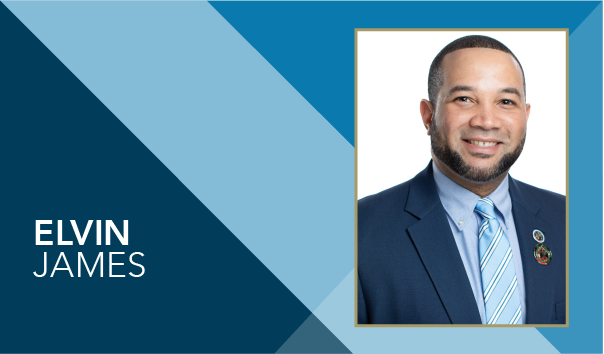 Elvin James, Associate Dean of Outreach