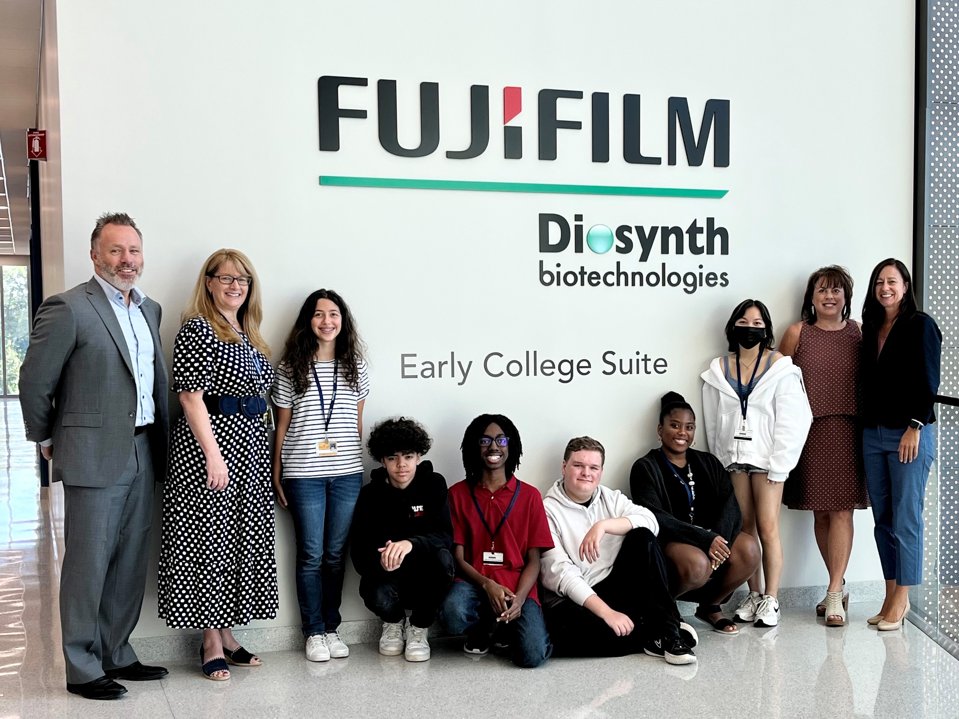 FUJIFILM Diosynth Biotechnologies Early College Suite Opens