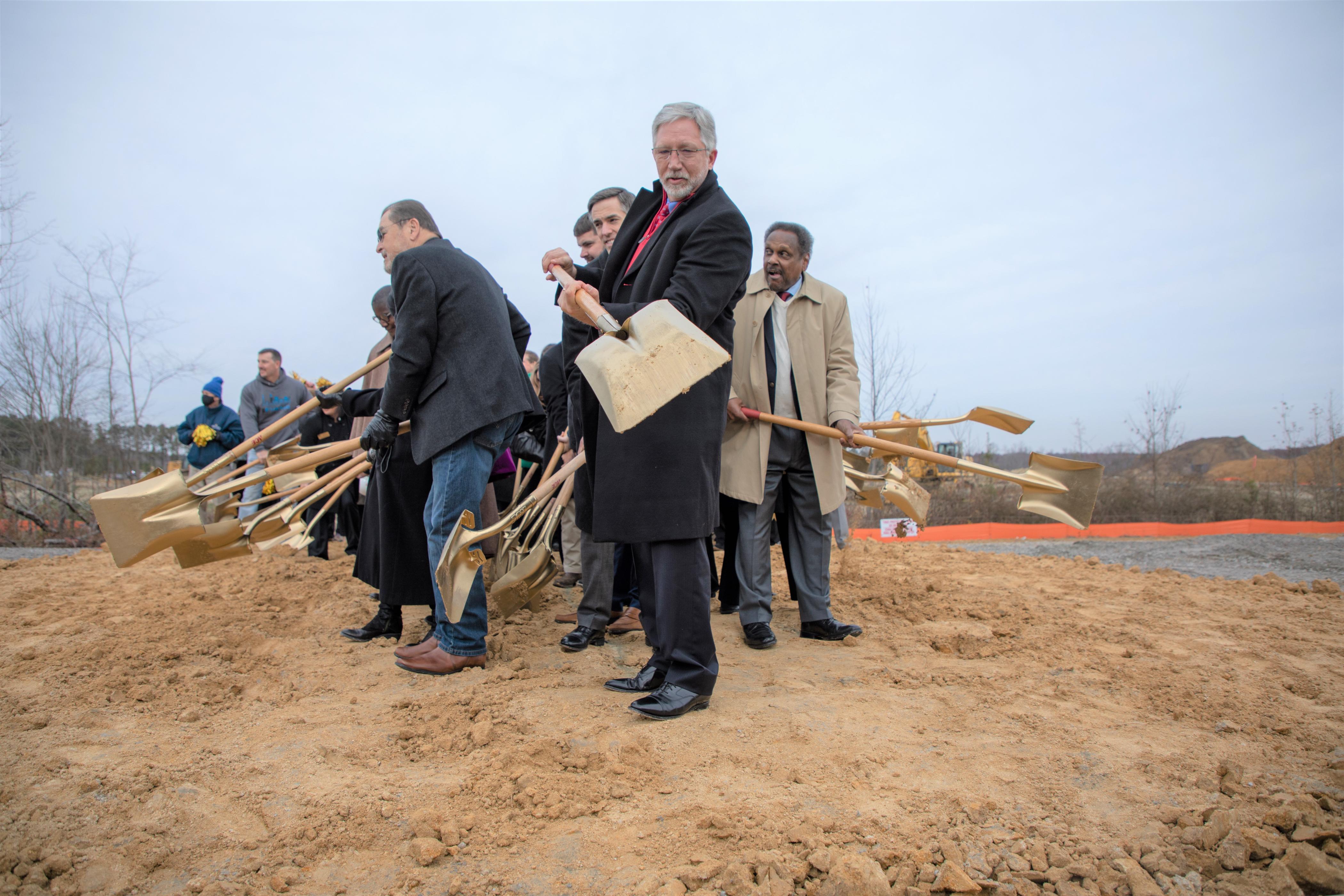 College Breaks Ground on Future Campus in Eastern Wake County