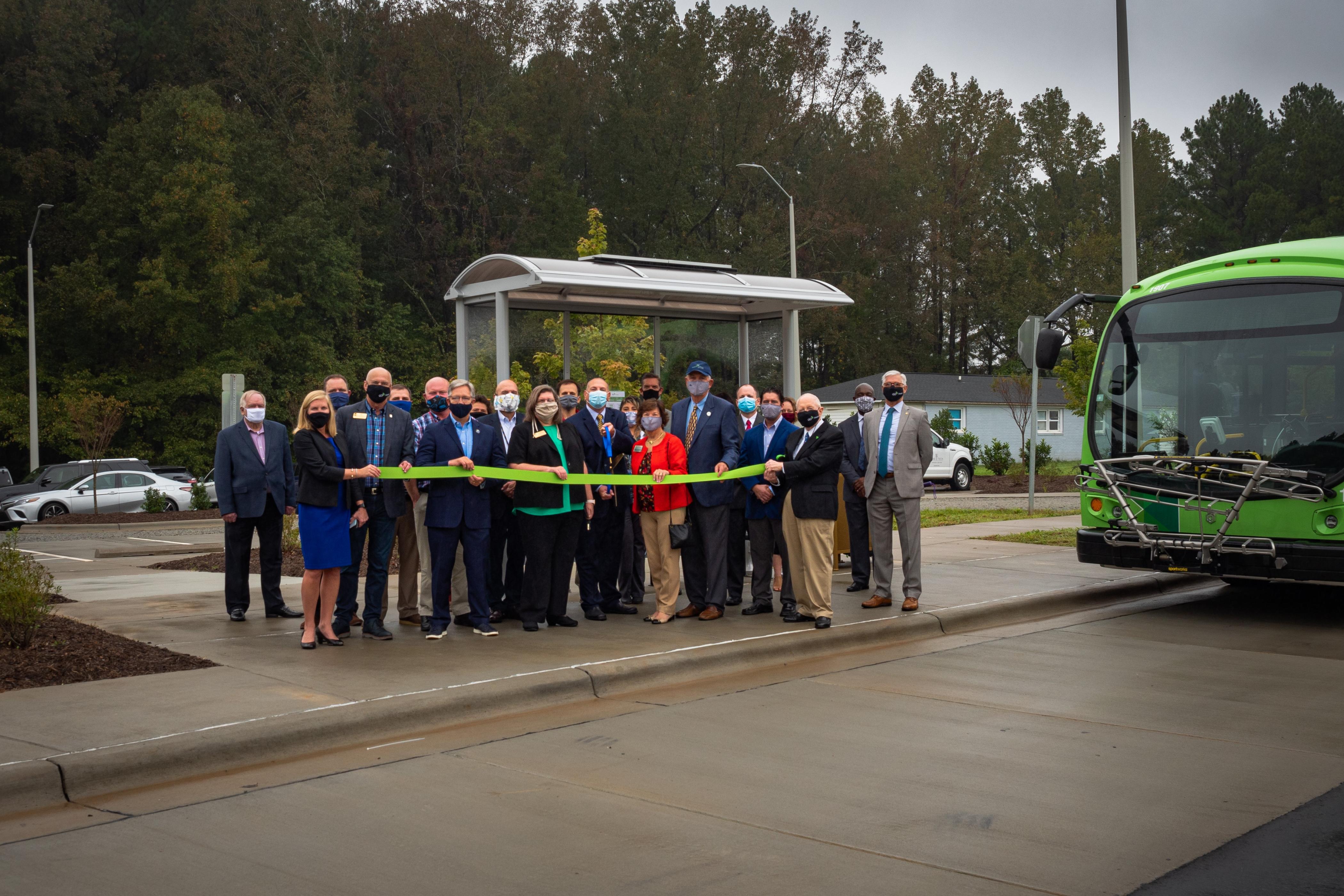 New Park-and-Ride Facility Opens at Wake Tech's Southern Wake Campus