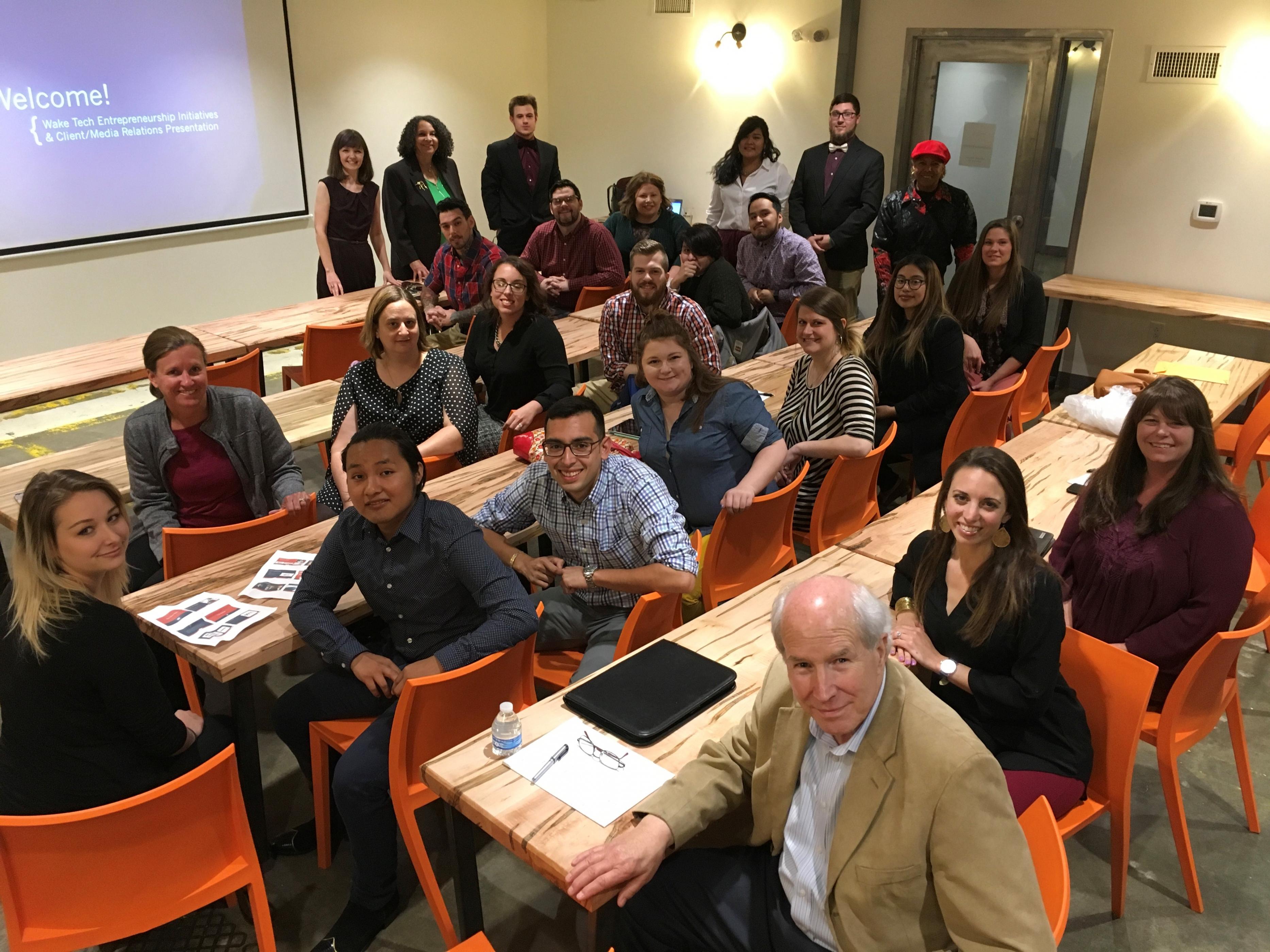 Graphic Design Students Pitch Branding Concepts to Real-Life Business Clients