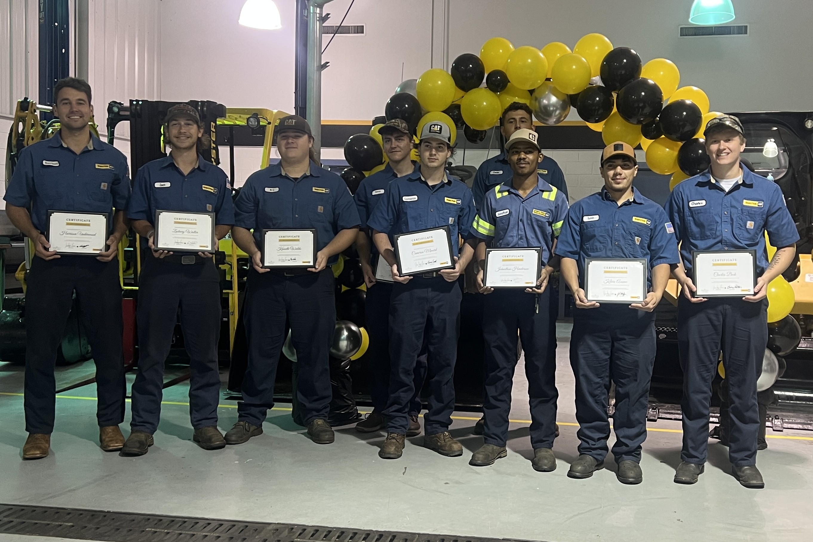 Wake Tech and Gregory Poole Celebrate First Apprentices