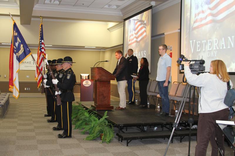 Wake Tech Honors Veterans