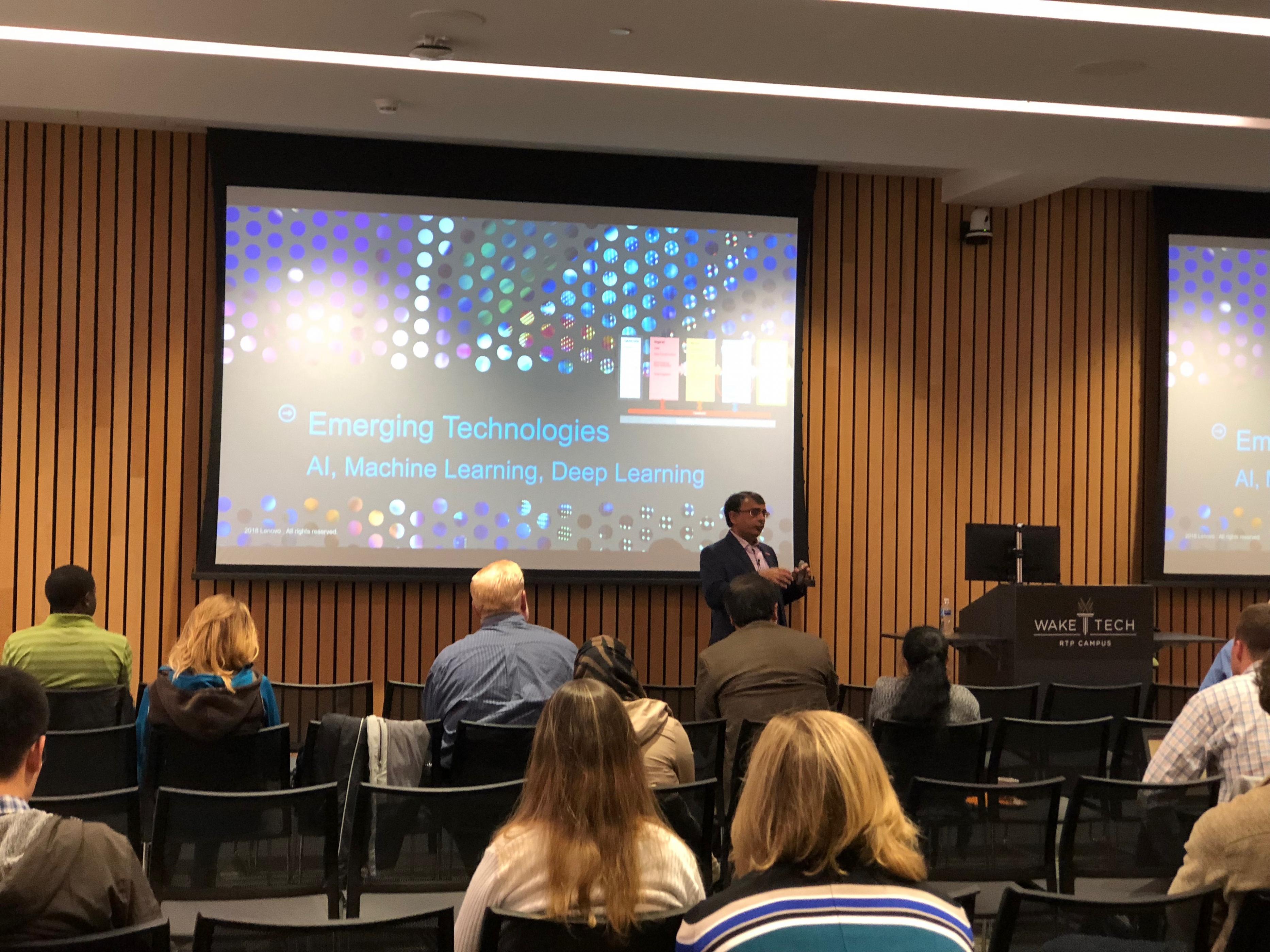 Lenovo Speaker Series Continues at RTP Campus