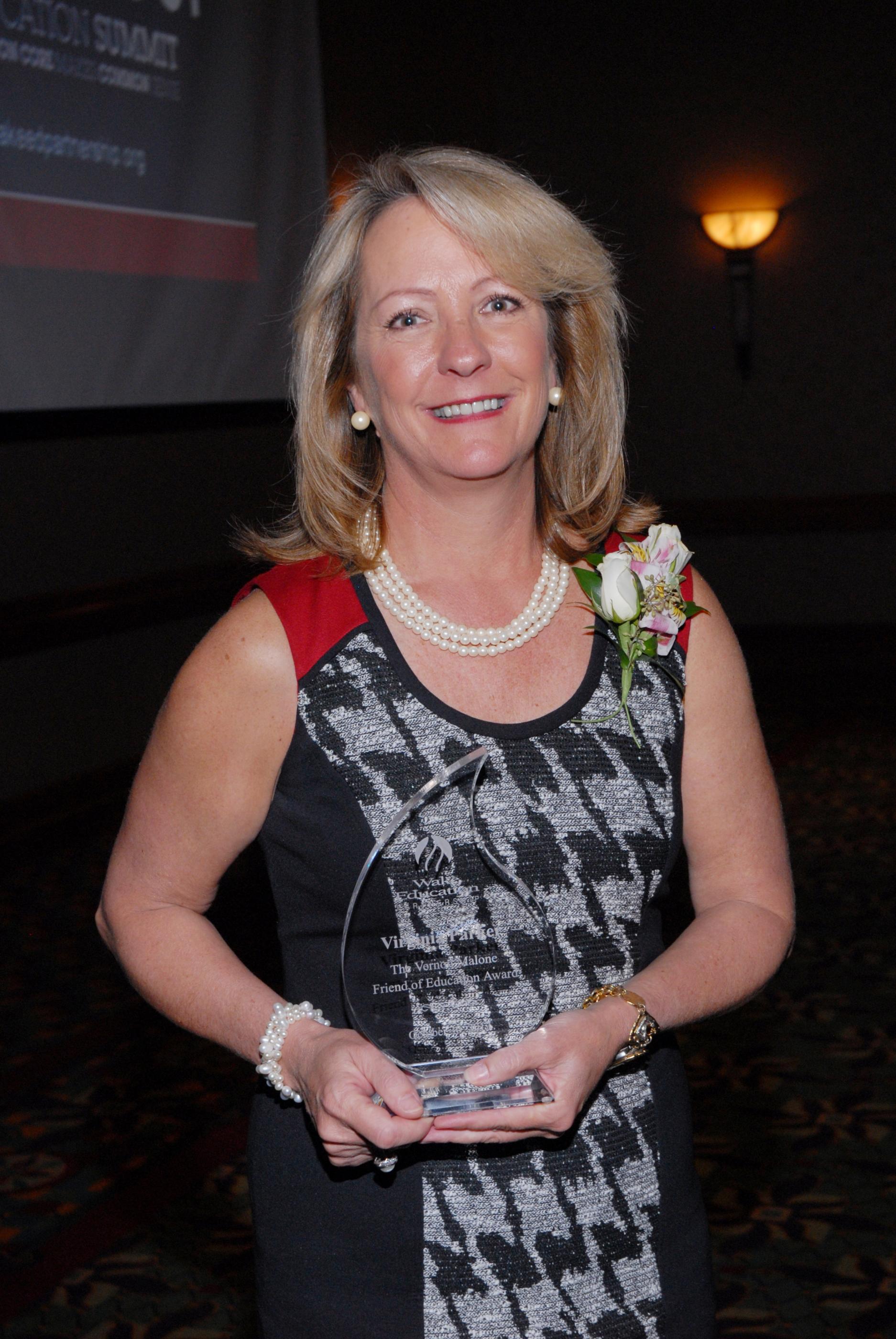Virginia Parker, Director of Strategic Partnerships for the Wake Tech Foundation