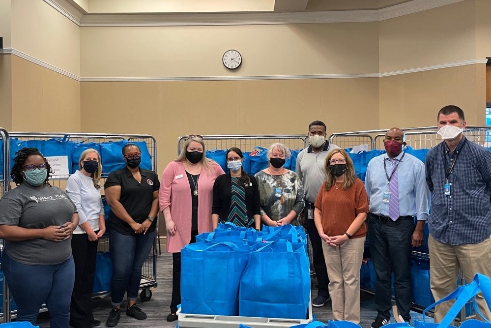Meal Giveaway Supports Wake Tech Students in Need at Thanksgiving
