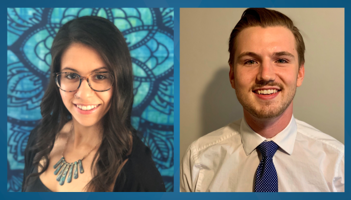 Hailey Berg & Kevin Flack, 2020-2021 Scott Scholars 