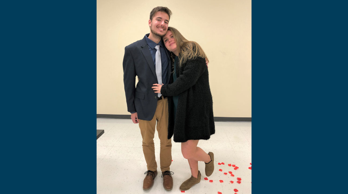 Couple Gets Engaged in Classroom Where They Met