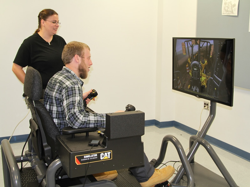 Wake Tech to Train Heavy Equipment Operators with High-Tech Tools
